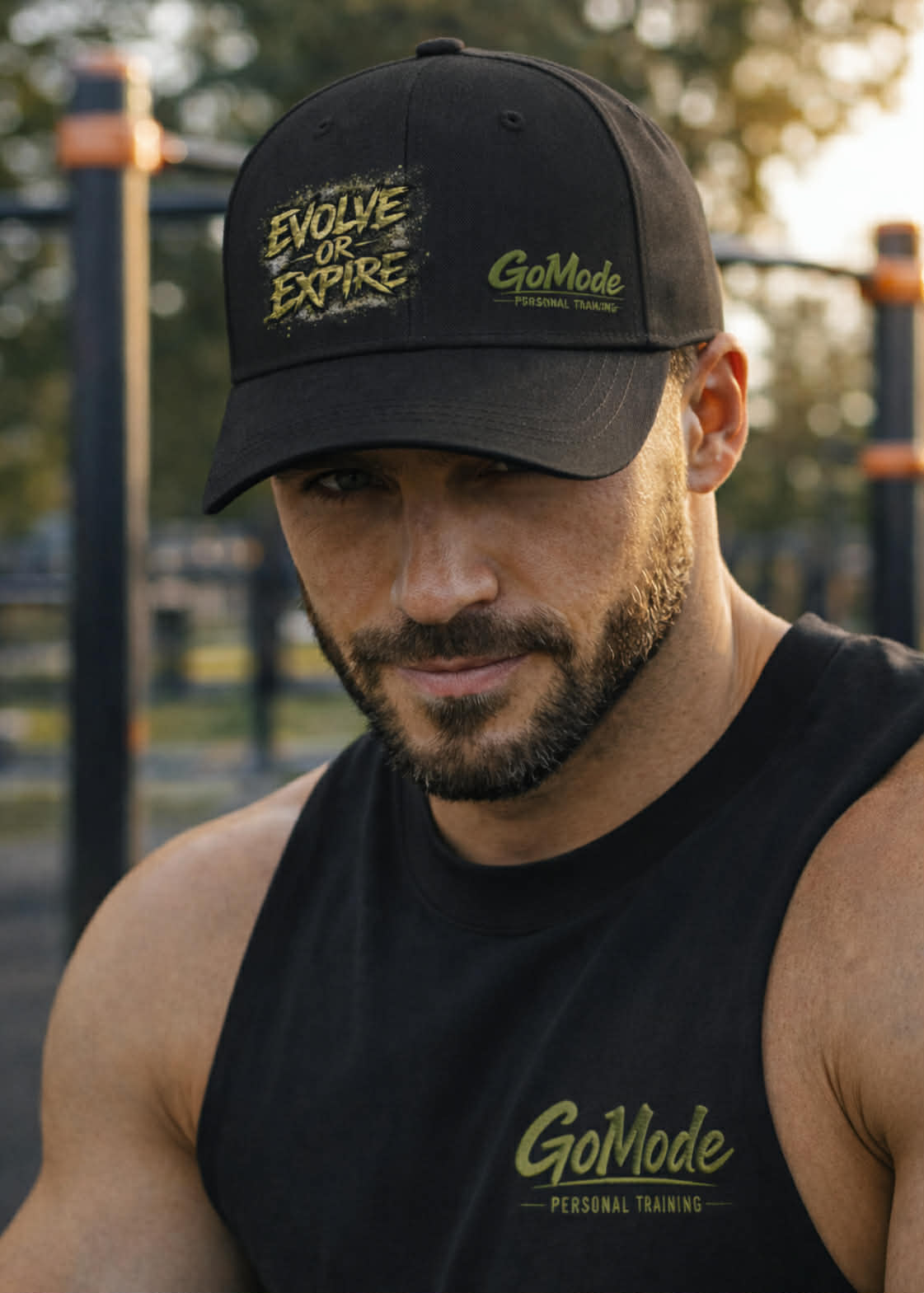 GoMode supporting brand graphic one